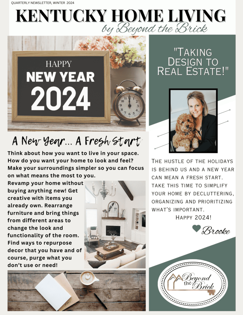 Kentucky Home Living Winter 2024
Quarterly Newsletter Page 1